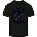 A Black Panther Mens Cotton T-Shirt Tee Top Black