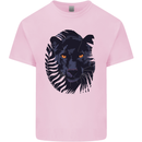 A Black Panther Mens Cotton T-Shirt Tee Top Light Pink