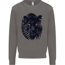 A Black Panther Mens Sweatshirt Jumper Charcoal
