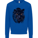 A Black Panther Mens Sweatshirt Jumper Royal Blue