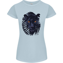 A Black Panther Womens Petite Cut T-Shirt Light Blue