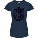 A Black Panther Womens Petite Cut T-Shirt Navy Blue