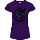 A Black Panther Womens Petite Cut T-Shirt Purple