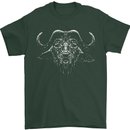 A Buffalo Mens T-Shirt 100% Cotton Forest Green