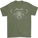 A Buffalo Mens T-Shirt 100% Cotton Military Green