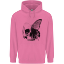 A Butterfly Skull Childrens Kids Hoodie Azalea