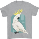 A Cockatoo Mens T-Shirt 100% Cotton Sports Grey