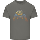 A Colourful Turtle Animals Ecology Ocean Mens Cotton T-Shirt Tee Top Charcoal