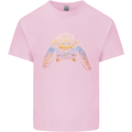 A Colourful Turtle Animals Ecology Ocean Mens Cotton T-Shirt Tee Top Light Pink
