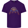 A Colourful Turtle Animals Ecology Ocean Mens Cotton T-Shirt Tee Top Purple