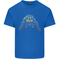 A Colourful Turtle Animals Ecology Ocean Mens Cotton T-Shirt Tee Top Royal Blue