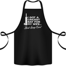 A Cricket Bat for My Wife Best Swap Ever! Cotton Apron 100% Organic Black