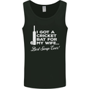 A Cricket Bat for My Wife Best Swap Ever! Mens Vest Tank Top Black