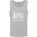 A Cricket Bat for My Wife Best Swap Ever! Mens Vest Tank Top White