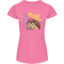 A DJ Hedgehog Headphones Pop Music Womens Petite Cut T-Shirt Azalea
