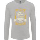 A Day Without Beer? Funny Alcohol Mens Long Sleeve T-Shirt Sports Grey