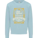 A Day Without Beer? Funny Alcohol Mens Sweatshirt Jumper Light Blue