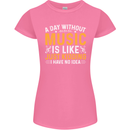 A Day Without Music Tekno Hip Hop Metal Womens Petite Cut T-Shirt Azalea