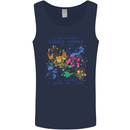 A Day Without Video Games Mens Vest Tank Top Navy Blue