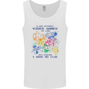 A Day Without Video Games Mens Vest Tank Top White