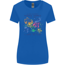 A Day Without Video Games Womens Wider Cut T-Shirt Royal Blue