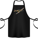 A Hawker Hurricane Flying Solo Cotton Apron 100% Organic Black