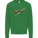 A Hawker Hurricane Flying Solo Kids Sweatshirt Jumper Irish Green