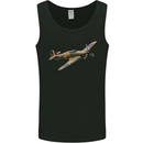 A Hawker Hurricane Flying Solo Mens Vest Tank Top Black