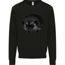 A Hedgehog Drawing Mens Sweatshirt Jumper Black