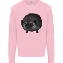 A Hedgehog Drawing Mens Sweatshirt Jumper Light Pink