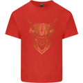 A Highland Cow Drawing Mens Cotton T-Shirt Tee Top Red