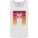 A Llama Wearing Shades Mens Vest Tank Top White