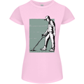 A Man Metal Detecting Detector Womens Petite Cut T-Shirt Light Pink
