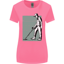 A Man Metal Detecting Detector Womens Wider Cut T-Shirt Azalea