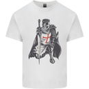 A Nights Templar St. George's Day England Mens Cotton T-Shirt Tee Top White