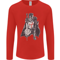 A Nights Templar St. George's Day England Mens Long Sleeve T-Shirt Red