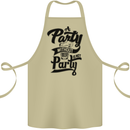 A Party Without Beer Alcohol Funny Beer Gin Cotton Apron 100% Organic Khaki