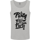 A Party Without Beer Alcohol Funny Beer Gin Mens Vest Tank Top Sports Grey