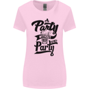 A Party Without Beer Alcohol Funny Beer Gin Womens Wider Cut T-Shirt Light Pink