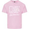 A Pool Cue for My Wife Best Swap Ever! Mens Cotton T-Shirt Tee Top Light Pink