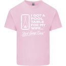 A Pool Cue for My Wife Best Swap Ever! Mens Cotton T-Shirt Tee Top Light Pink