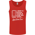 A Pool Cue for My Wife Best Swap Ever! Mens Vest Tank Top Red