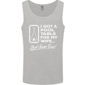 A Pool Cue for My Wife Best Swap Ever! Mens Vest Tank Top White