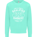 A Qualified Pharmacist Looks Like Mens Sweatshirt Jumper Peppermint