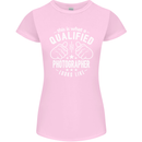 A Qualified Photographer Looks Like Womens Petite Cut T-Shirt Light Pink
