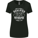 A Qualified Photographer Looks Like Womens Wider Cut T-Shirt Black