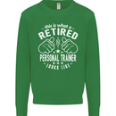A Retired Personal Trainer Looks Like Mens Sweatshirt Jumper Irish Green