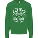 A Retired Scaffolder Looks Like Mens Sweatshirt Jumper Irish Green