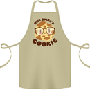 A Smart Cookie Funny Food Nerd Geek Maths Cotton Apron 100% Organic Khaki