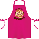 A Smart Cookie Funny Food Nerd Geek Maths Cotton Apron 100% Organic Pink